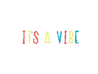 Vibes Colors Sticker