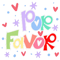 Por Favor Sticker