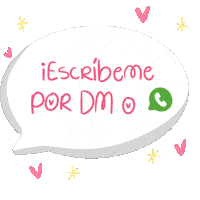 Dm Write Sticker