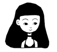 sticker gal by andie
