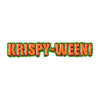 Krispykremetr halloween donut krispy kreme donat Sticker