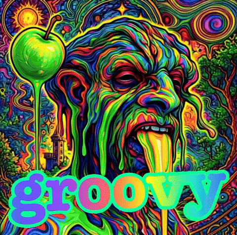 Acid Groovy Baby GIF by The LSD Hotel