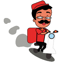 Delivery Entrega Sticker