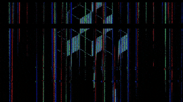 nerdo art glitch arcade analog GIF