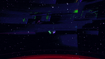 nerdo art glitch arcade analog GIF