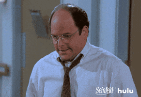 george costanza seinfeld GIF by HULU