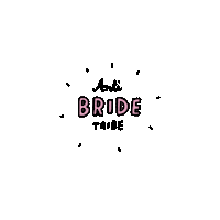 Rock N Roll Bride Sticker by Veronica Dearly