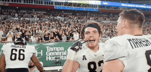 Holler War GIF by UCF Knights