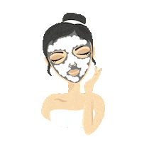 Girl Woman Sticker by The Beauty Mask Company®