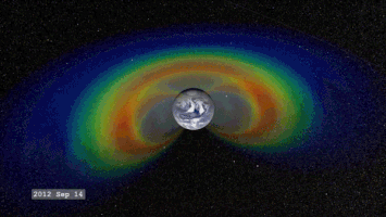 van allen space GIF by NASA