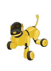 SomovaArt dog puppy toy somovaart Sticker