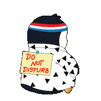 Leave Me Alone Sleeping Sticker by Pudgy Penguins