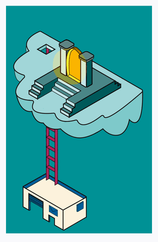 clouds dreams GIF
