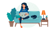 University Of Florida Stay At Home Sticker by UF Warrington College of Business