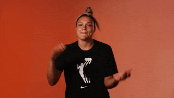 Happy Kayla Mcbride GIF by WNBA