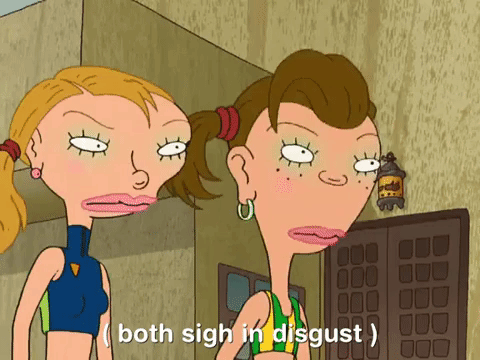 as told by ginger nicksplat GIF