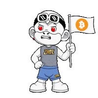 Disappointed Bitcoin Sticker by Zhot