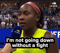 Not going down without a fight
