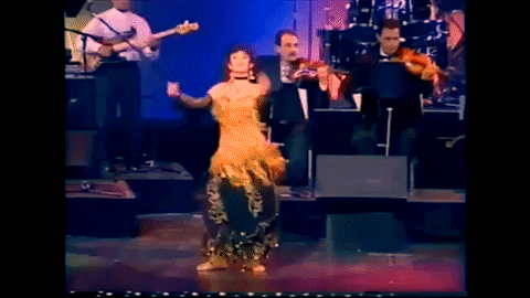 BellyDancerNJSORAYA band concert dancer casino GIF