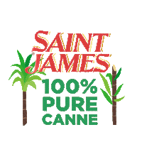 RHUM-SAINT-JAMES rum mojito rhum martinique Sticker