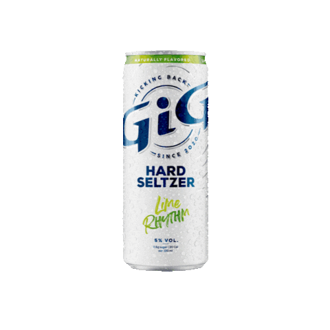 GiGHardSeltzer fun party drinks alcohol Sticker