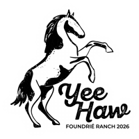 Yee Haw Sticker by facefoundrie