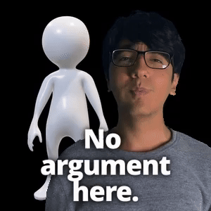 No argument here.
