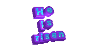 He Is Alive Jesus Christ Sticker