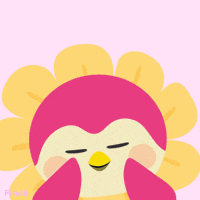 Flower Penguin GIF by Finch Care