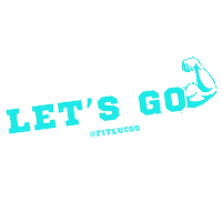 Lets Go Fighting Sticker by FITLUC