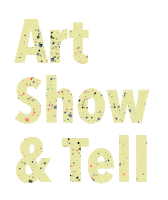 Arts Patron Sticker by Partial Gallery