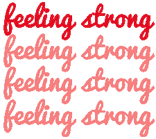 Feeling Work Out Sticker