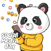 Happy Social Media Sticker by PandaPals
