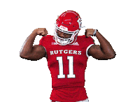 Drew Singleton Sticker by Rutgers Football