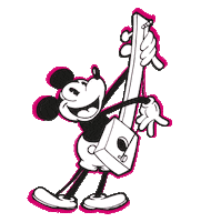 Disney Guitar Sticker by Mickey Mouse