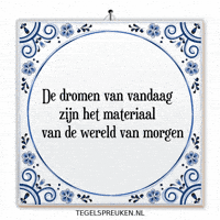 Hoop Spreuk GIF by Tegelspreuken.nl