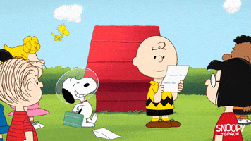 Charlie Brown Space GIF by Peanuts