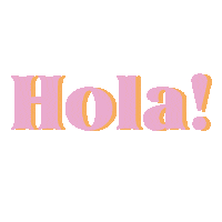Hola Sticker