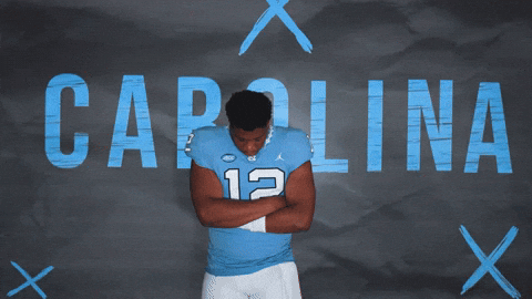 Look Up University Of North Carolina GIF by UNC Tar Heels