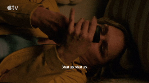 Vince Gilligan Shut Up GIF by Apple TV