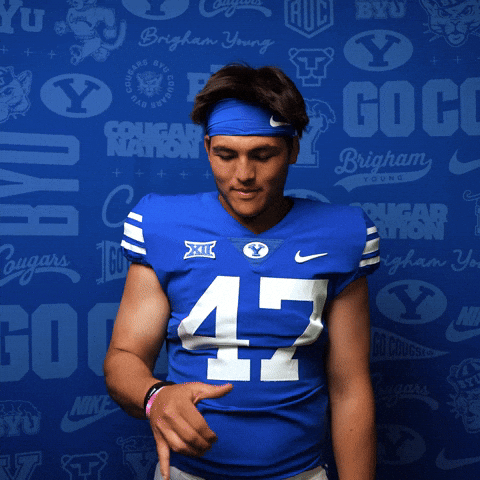 College Football Go Cougs GIF by BYU Cougars