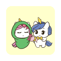 Group Hug Love Sticker by Brave Unicorn