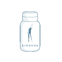 Biogena supplements vitamins vitamine capsules Sticker