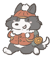 Border Collie Dog Sticker