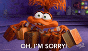 Sorry Inside Out GIF by Disney Pixar
