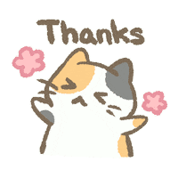 Happy Thanks Sticker