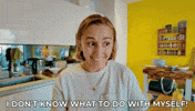 Confused What Do I Do GIF by HannahWitton