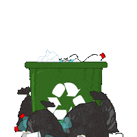 Penguin Trash Sticker by Pudgy Penguins