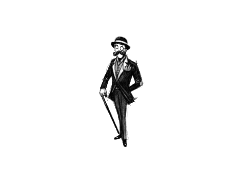 Animation Sir Sticker by Vulcano Schinken