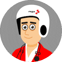 SwissAirRescue switzerland aviation rega 1414 Sticker